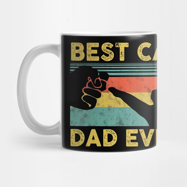 Best Cat Dad Ever Cat Daddy Father Vintage Kx by StuSpenceart
